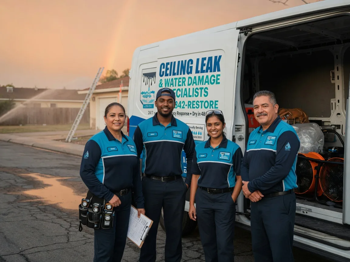 Ceiling Leak Cleanup company in Petroleum, IN